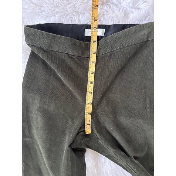 Babaton Aritzia Mitch green corduroy pants SIze 2 - Picture 10 of 12